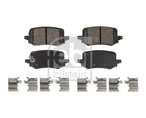 Brake pad set, disc brake 186404 FEBI