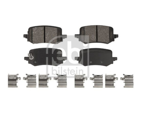 Brake pad set, disc brake 186404 FEBI