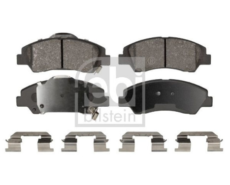Brake pad set, disc brake 186405 FEBI