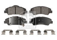 Brake pad set, disc brake 186405 FEBI