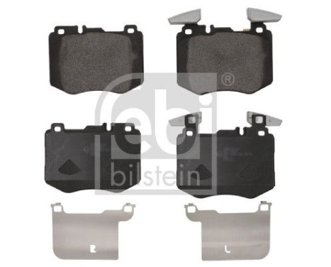 Brake pad set, disc brake 186406 FEBI
