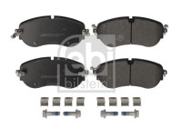 Brake pad set, disc brake 188191 FEBI