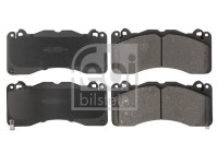 Brake pad set, disc brake 188192 FEBI