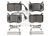 Brake pad set, disc brake 188671 FEBI