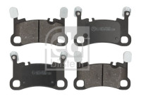Brake pad set, disc brake 188674 FEBI