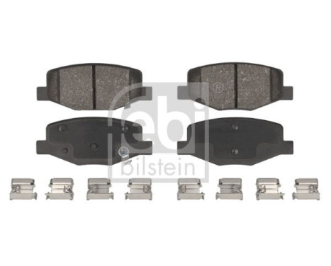 Brake pad set, disc brake 188676 FEBI
