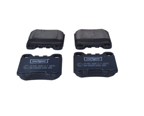 Brake Pad Set, disc brake 19-0402 Maxgear