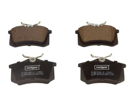 Brake Pad Set, disc brake 19-0429 Maxgear