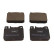 Brake Pad Set, disc brake 19-0434 Maxgear