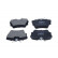 Brake Pad Set, disc brake 19-0446 Maxgear