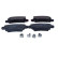 Brake Pad Set, disc brake 19-0449 Maxgear