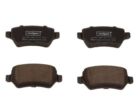 Brake Pad Set, disc brake 19-0450 Maxgear