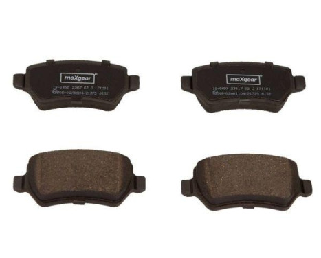 Brake Pad Set, disc brake 19-0453 Maxgear