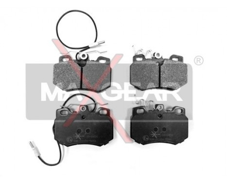 Brake Pad Set, disc brake 19-0454 Maxgear