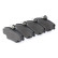 Brake Pad Set, disc brake 19-0459 Maxgear