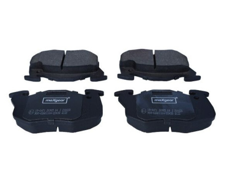 Brake Pad Set, disc brake 19-0471 Maxgear