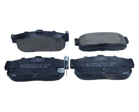 Brake Pad Set, disc brake 19-0474 Maxgear