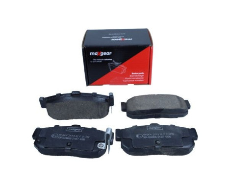 Brake Pad Set, disc brake 19-0474 Maxgear, Image 2