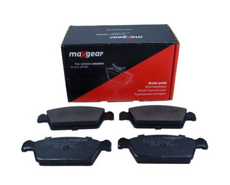 Brake Pad Set, disc brake 19-0480 Maxgear, Image 2