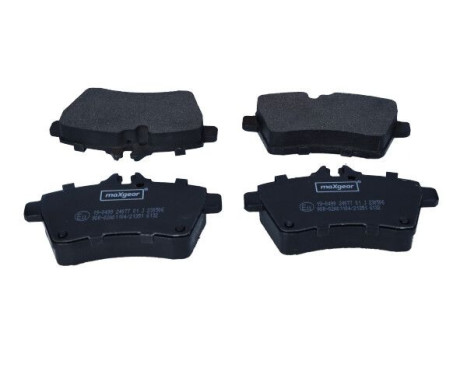 Brake Pad Set, disc brake 19-0499 Maxgear