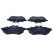 Brake Pad Set, disc brake 19-0513 Maxgear