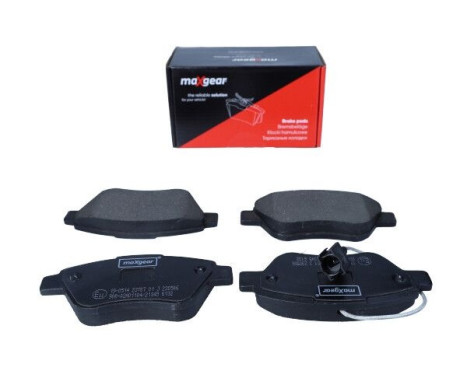 Brake Pad Set, disc brake 19-0514 Maxgear, Image 2