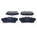 Brake Pad Set, disc brake 19-0532 Maxgear