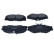 Brake Pad Set, disc brake 19-0545 Maxgear