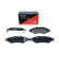 Brake Pad Set, disc brake 19-0554 Maxgear