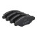 Brake Pad Set, disc brake 19-0556 Maxgear