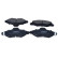 Brake Pad Set, disc brake 19-0558 Maxgear