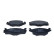 Brake Pad Set, disc brake 19-0583 Maxgear