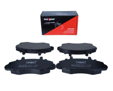 Brake Pad Set, disc brake 19-0588 Maxgear, Image 2