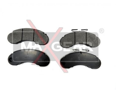 Brake Pad Set, disc brake 19-0612 Maxgear