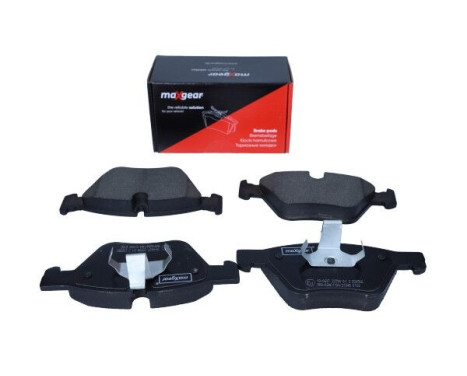 Brake Pad Set, disc brake 19-0637 Maxgear