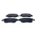 Brake Pad Set, disc brake 19-0672 Maxgear