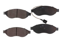 Brake Pad Set, disc brake 19-0673 Maxgear