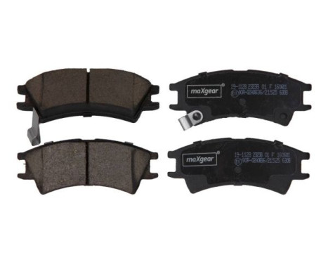 Brake Pad Set, disc brake 19-1128 Maxgear