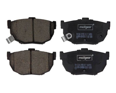 Brake Pad Set, disc brake 19-1134 Maxgear