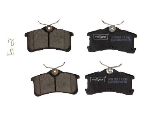 Brake Pad Set, disc brake 19-1158 Maxgear