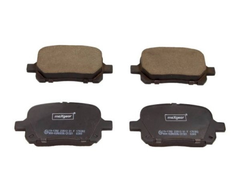 Brake Pad Set, disc brake 19-1392 Maxgear