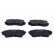 Brake Pad Set, disc brake 19-1402 Maxgear