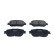 Brake Pad Set, disc brake 19-1416 Maxgear