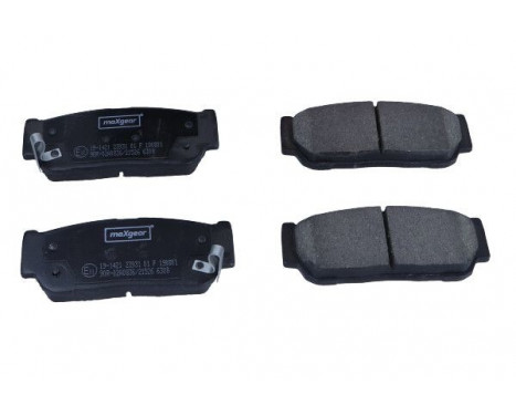 Brake Pad Set, disc brake 19-1421 Maxgear