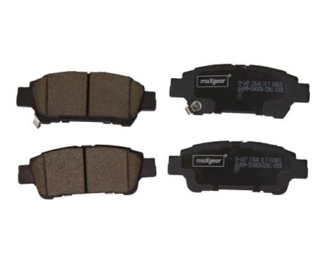 Brake Pad Set, disc brake 19-1427 Maxgear