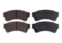 Brake Pad Set, disc brake 19-1458 Maxgear