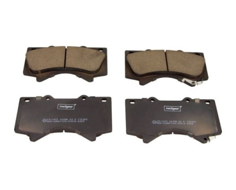 Brake Pad Set, disc brake 19-1471 Maxgear