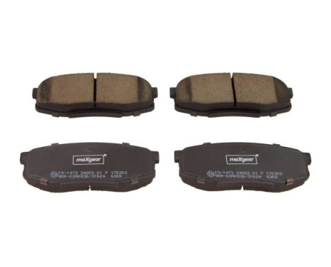 Brake Pad Set, disc brake 19-1473 Maxgear