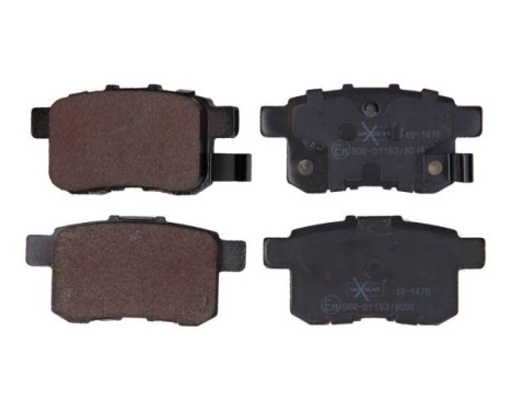 Brake Pad Set, disc brake 19-1476 Maxgear