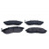 Brake Pad Set, disc brake 19-1505 Maxgear